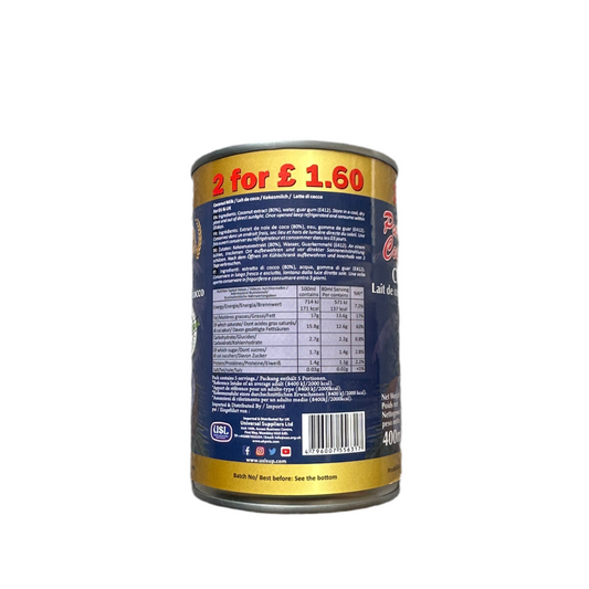 Indu Sri Coconut Milk 400ml