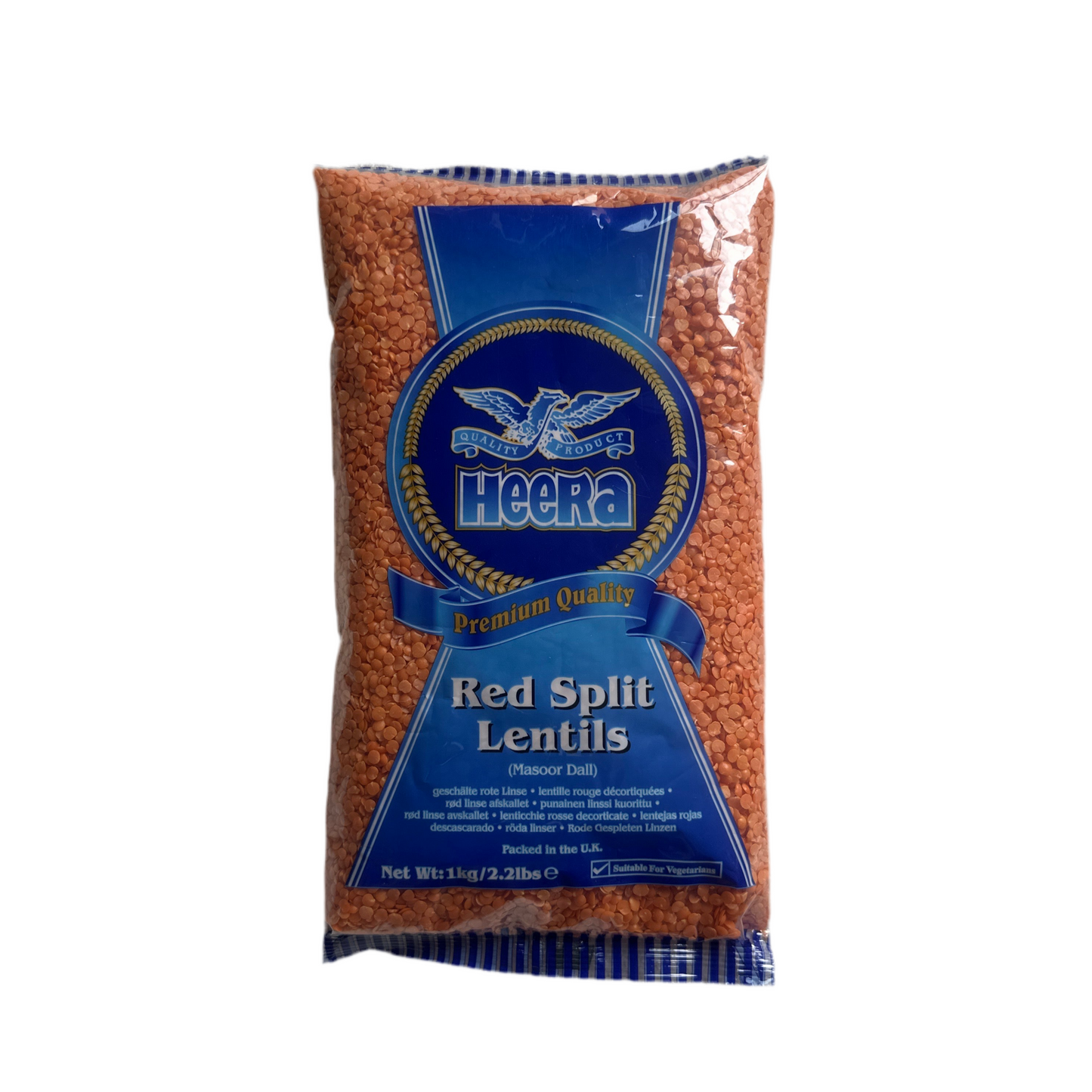 Heera Red Split Lentils 1kg
