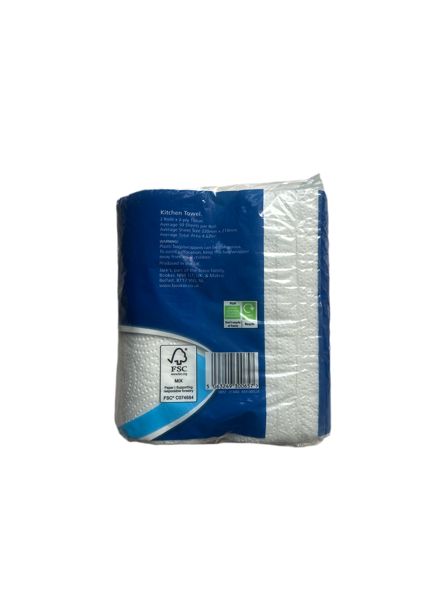 Jacks Kitchen Towels 2 Rolls