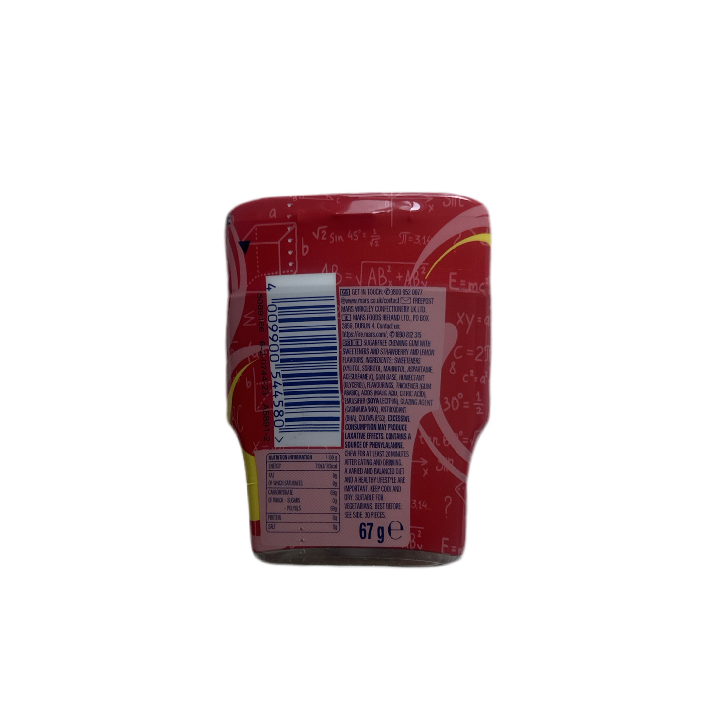 Extra Refreshers Strawberry Lemon Bottle