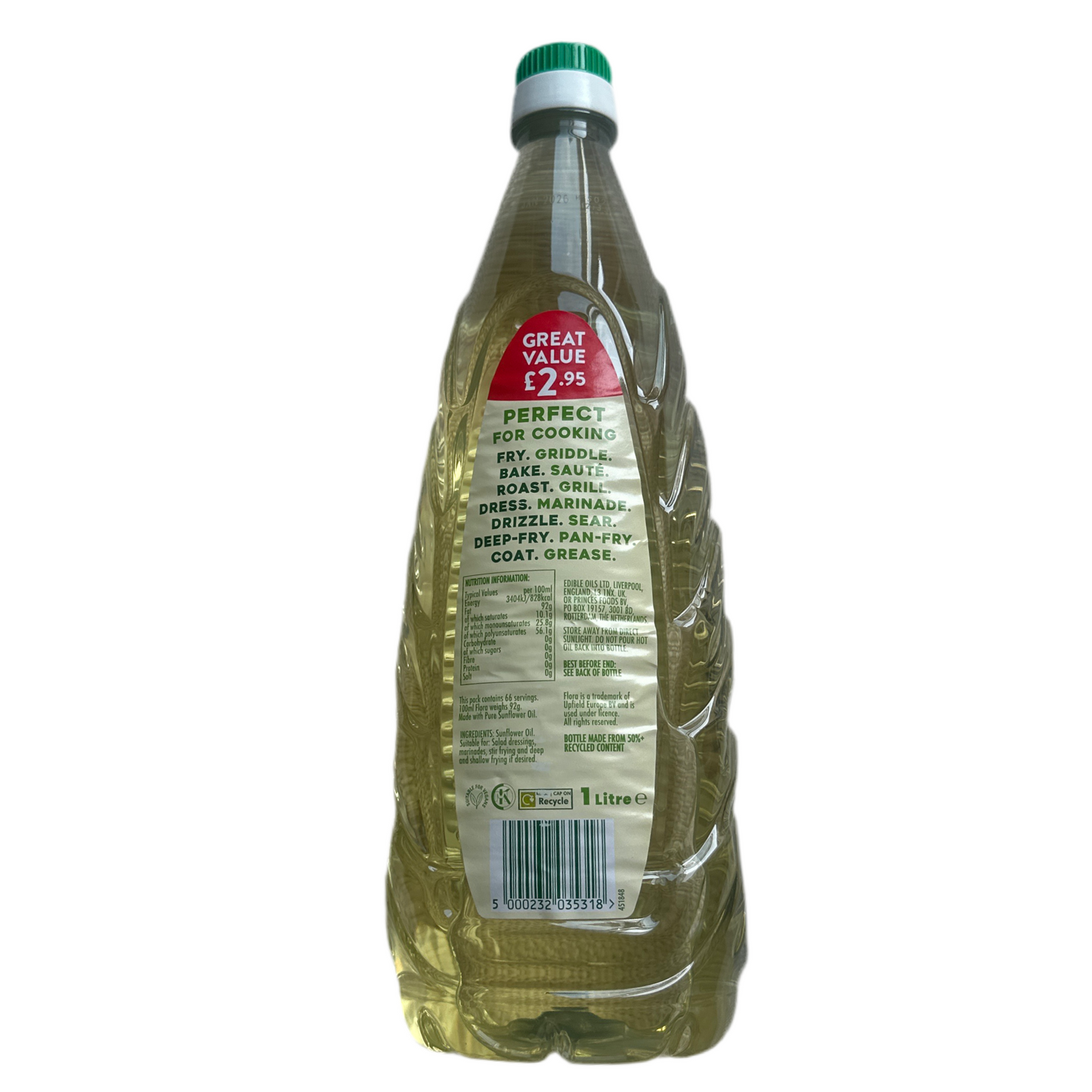 Flora Sunflower Oil 1ltr