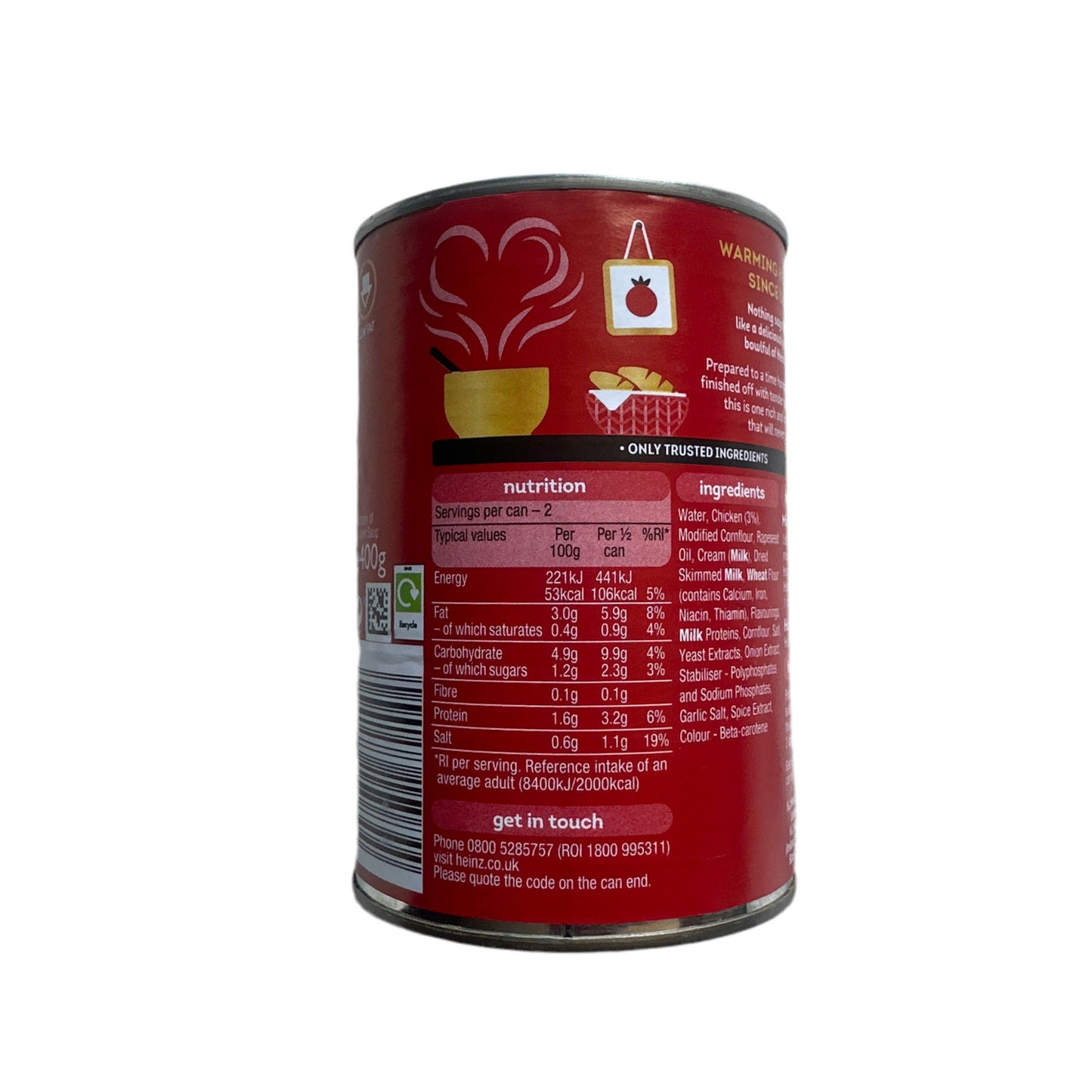 HZ Cream Chicken Soup 400g