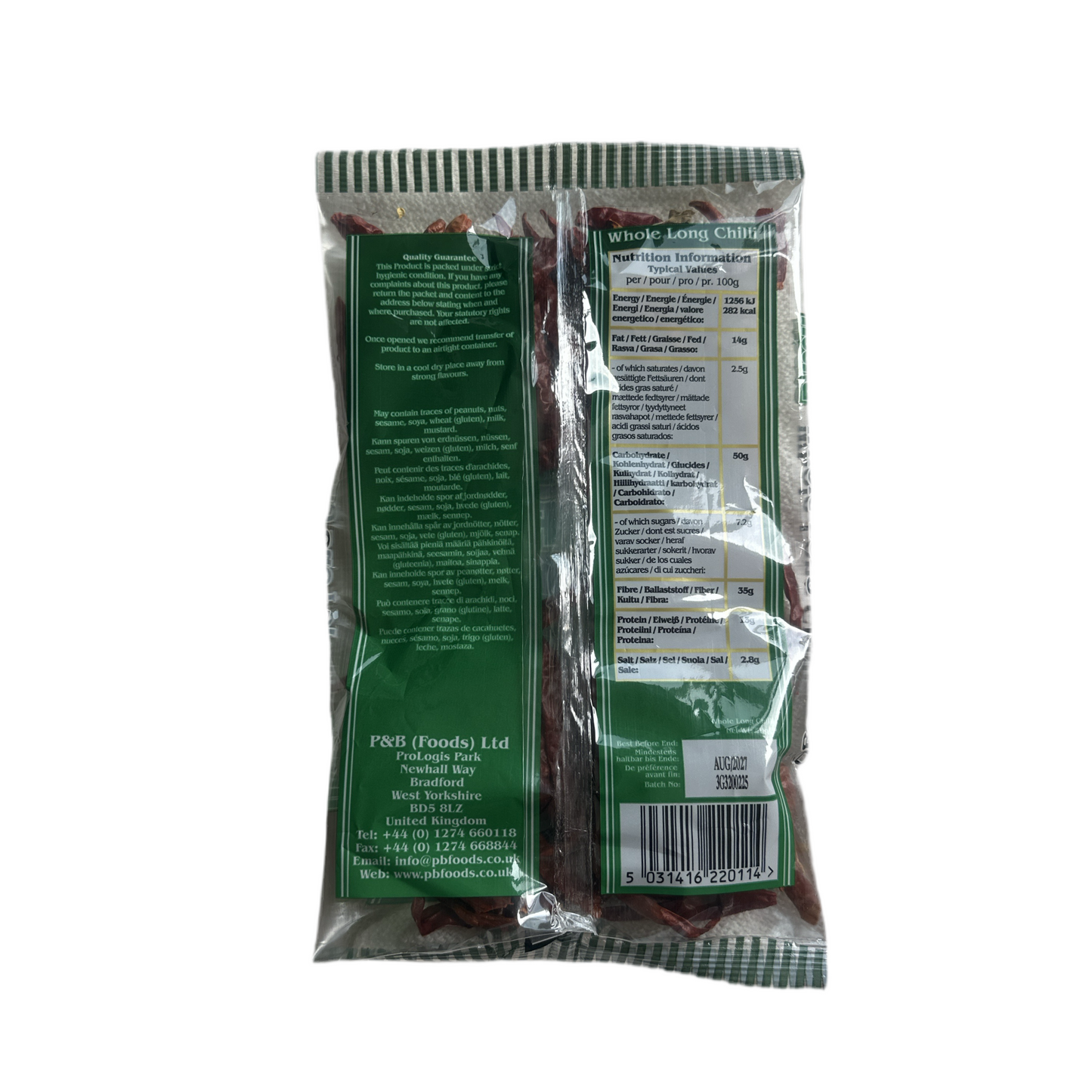 Heera Chilli Whole Long 50g