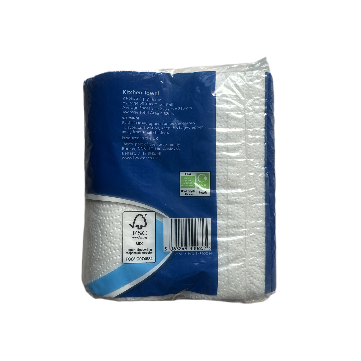 Jacks Kitchen Towels 2 Rolls