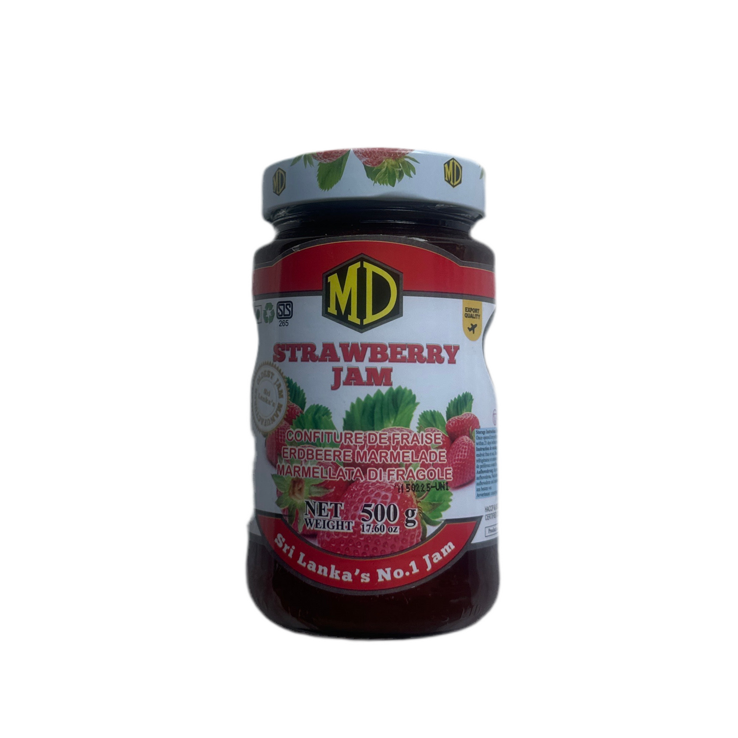 MD Real Strawberry Jam