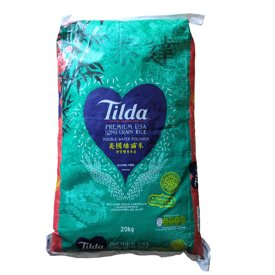 Tilda long Grain Rice 20kg