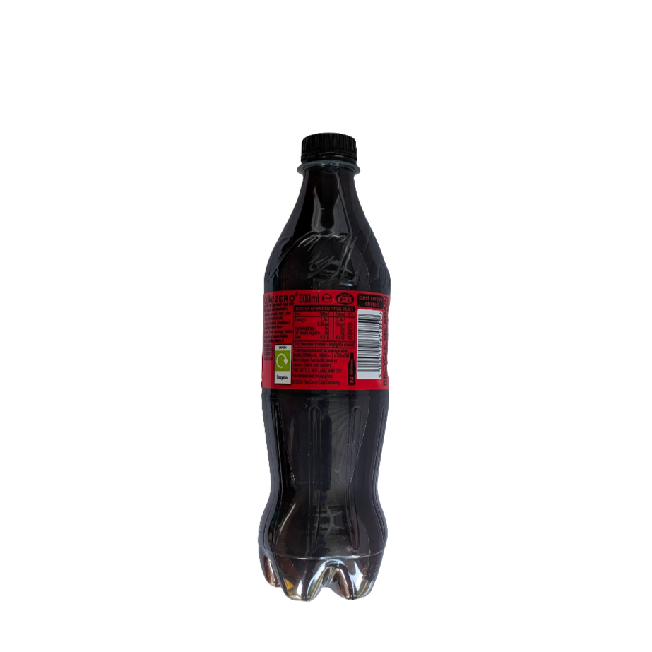 Coke Zero Reg Pet 500ml