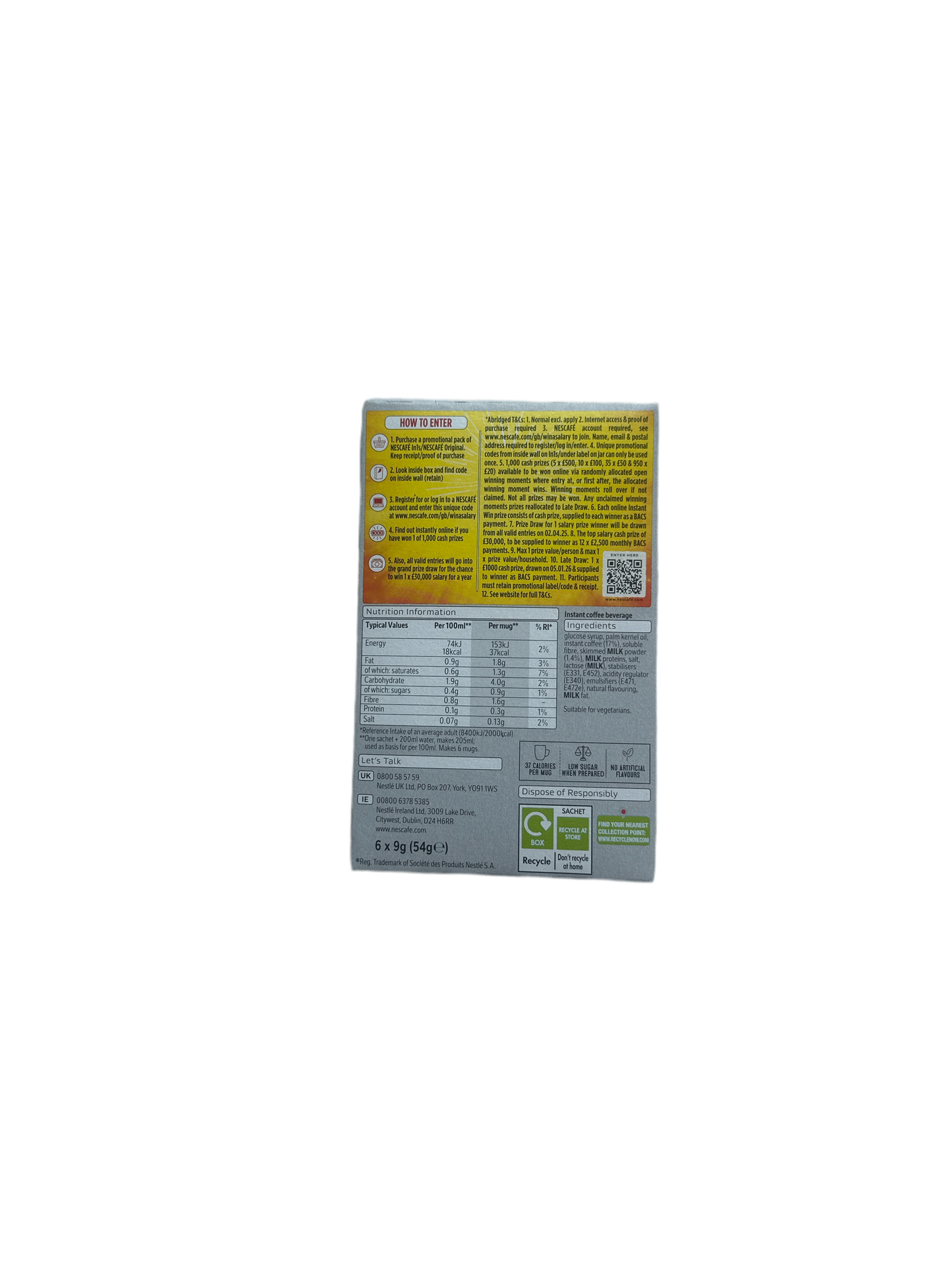 Nescafe 2In1 Original