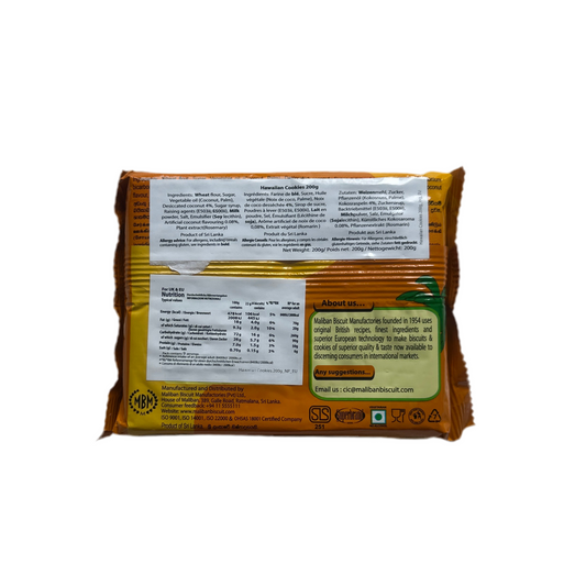 Maliban Hawaian Cookies