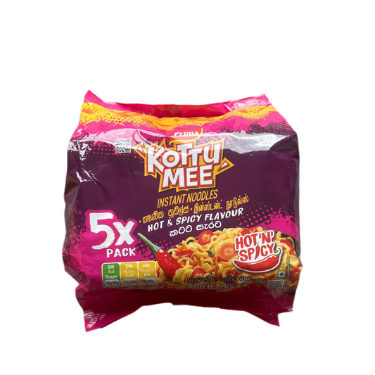 Prima Kottumee Hot & Spicy Noodles 5 Pack