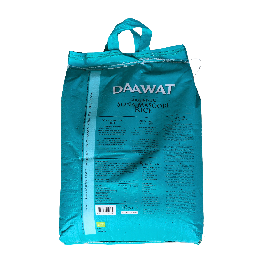 Daawat Organic Sona Masoori 10kg